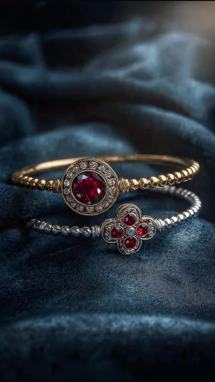 A Bhima ruby and diamond ring