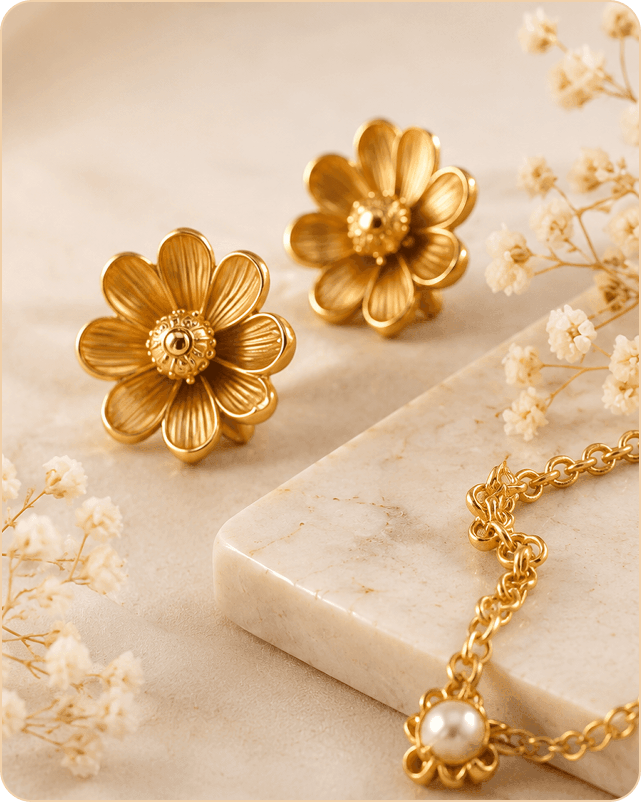gold ornament details
